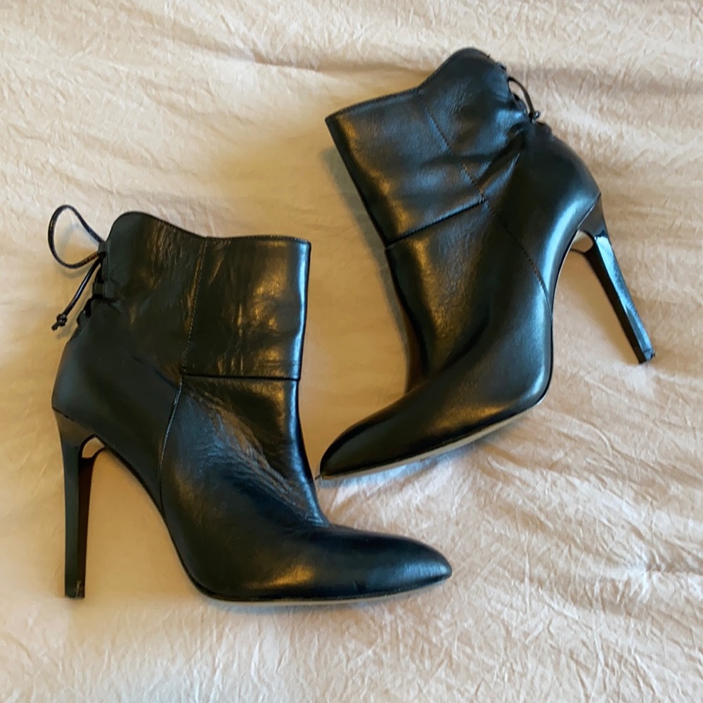 French Connection leather ankle boots